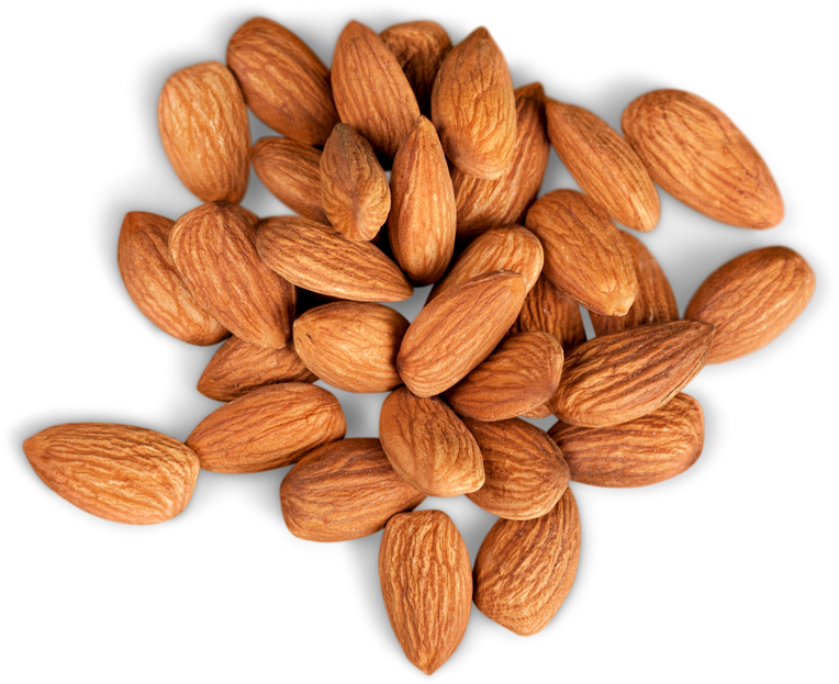 Heap of Almond Nuts